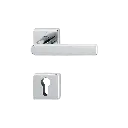 Hoppe 3719053 Grt. con rosetta Losang M1642/843K/843KS F49-R cromo lucido - Resista® 