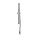 AGB A501930003 Terminale Superiore Artech per Finestra Vasistas Lunghezza 125mm 1 Nottolino a Fungo Corsa 18mm Acciaio Finitura Silver