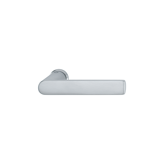 Hoppe 10782675 Grt. con rosetta Losang M1642/845 F41-R cromo satinato - Resista® 