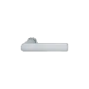 Hoppe 10782675 Grt. con rosetta Losang M1642/845 F41-R cromo satinato - Resista® 