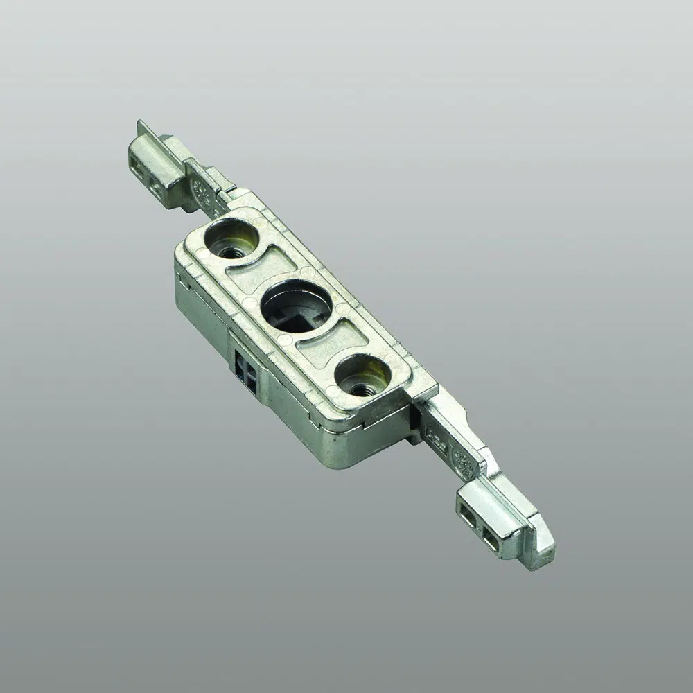 Savio 1212/7 Mono Movimento Monodirezionale per Ribanta 5 Frontale 125,8mm Finitura Zincata Bianca