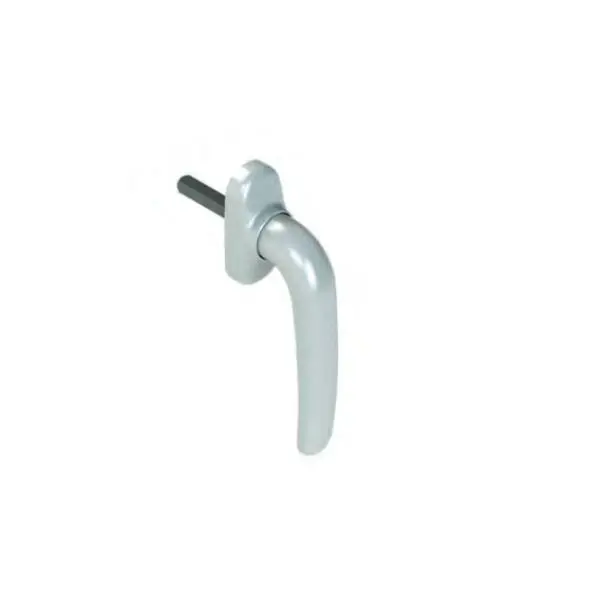Giesse 02762410 Martellina Prima Plus per Anta Ribalta Movimento M180 Lunghezza Quadro 7x45mm Alluminio e Zama Finitura Bianco