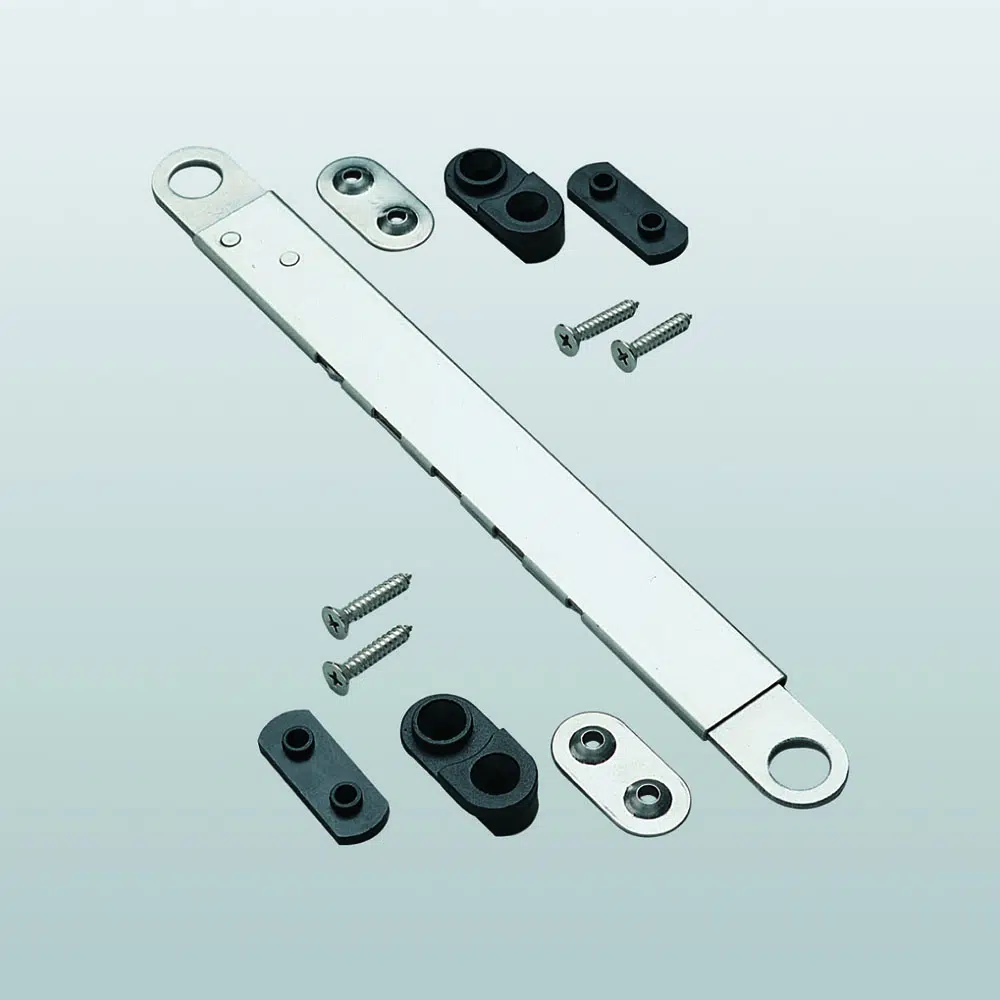 Savio 1307 Braccio a Scatti Regolabile Marco per Sporgere Finitura Inox 430