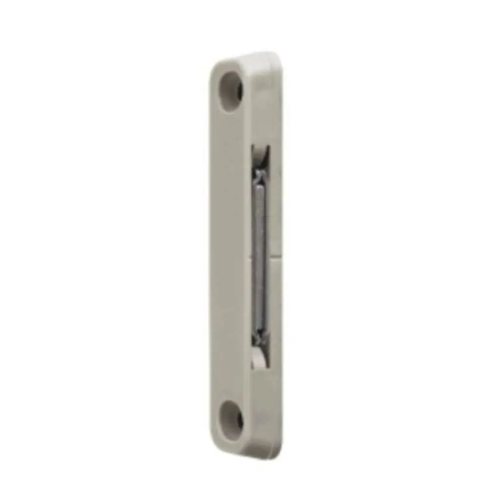 AGB A514000505 Incontro Magnetico Artech per Chiusura Temporanea Parte Telaio Dimensione 85x15x8,5mm Aria 12mm Interasse 9mm Battuta 18mm