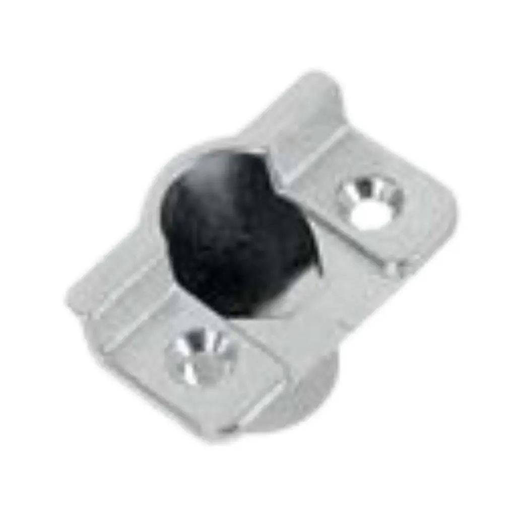 AGB A5121230CR Cerniera Centrale Artech per Serramento in Legno Parte Telaio Diametro 20mm Aria 12mm Interasse 13mm Zama Finitura Argento