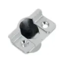 AGB A5121230CR Cerniera Centrale Artech per Serramento in Legno Parte Telaio Diametro 20mm Aria 12mm Interasse 13mm Zama Finitura Argento