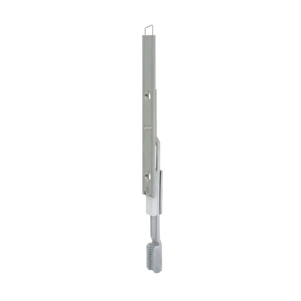 AGB A5019302SX Terminale Superiore Artech per Ante a Bandiera Mano Sinistra Lunghezza 125mm Puntale Uscita 11 o 15mm Acciaio Finitura Silver