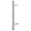 Hoppe 3977474 Maniglione a tirare Alpha E5724 F69 acciaio inox satinato 