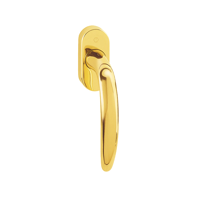 Hoppe 10806761 Martellina DK Atlant M0530/US956 F71 ottone lucido 