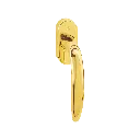Hoppe 10806761 Martellina DK Atlant M0530/US956 F71 ottone lucido 