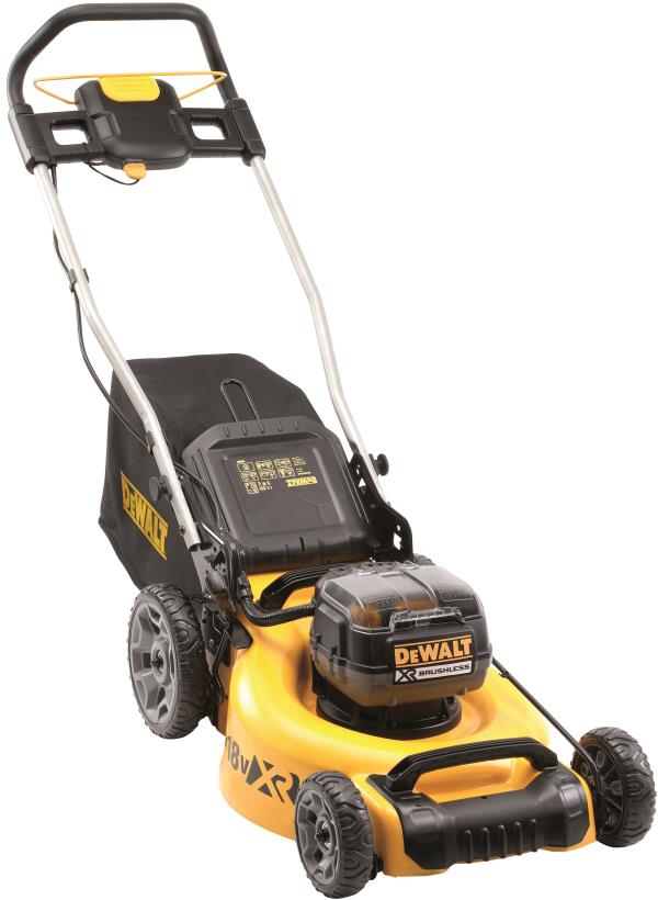 DeWalt DCMW564P2-QW Rasaerba Brushless XR 18V Ampiezza Taglio 48cm con 2 Batterie 5Ah