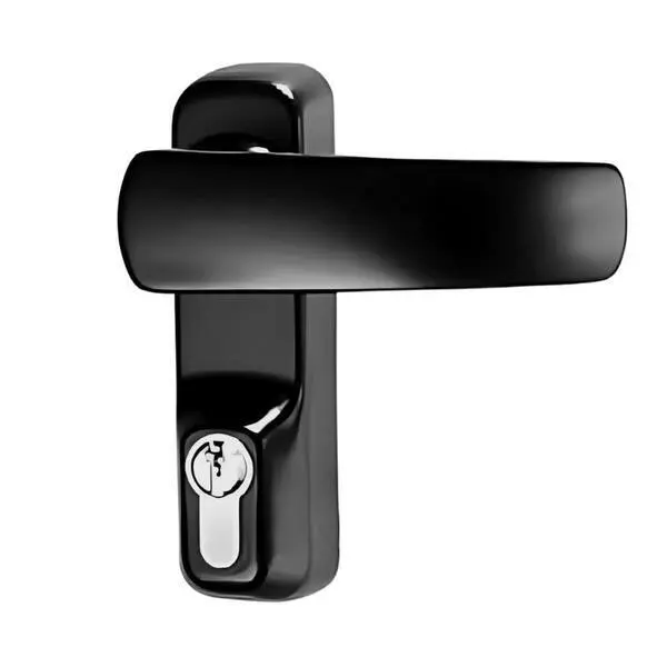 Iseo 9401100RT Idea Push Comando Esterno Maniglione Antipanico Con Cilindro Tagliafuoco Grigio Endurance