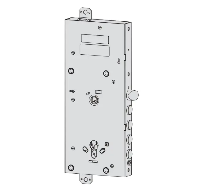 [084234] Cisa E6516280 Serratura Motorizzata My Evo 4 Catenacci E64 per Porta Blindata
