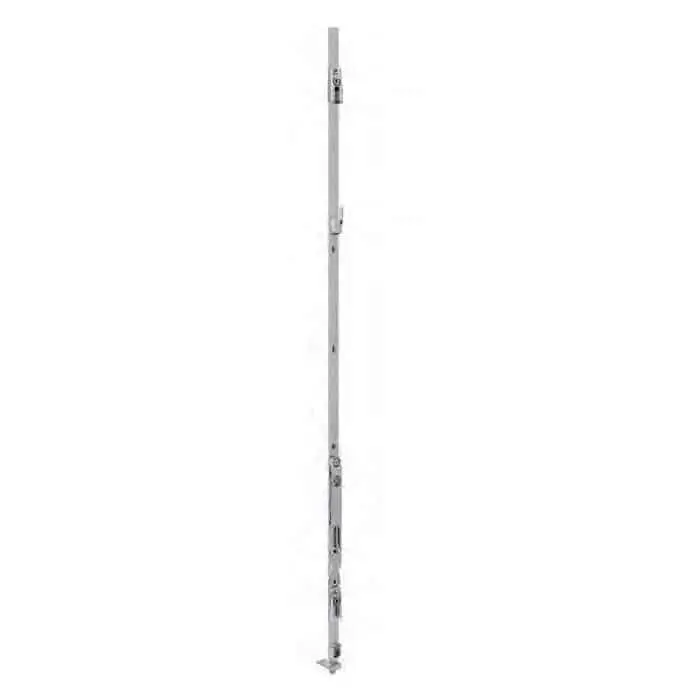 AGB A515011107 Catenaccio Passante Euronut Artech per Serramenti a Due Ante Altezza 1594-1810mm Maniglia Fissa