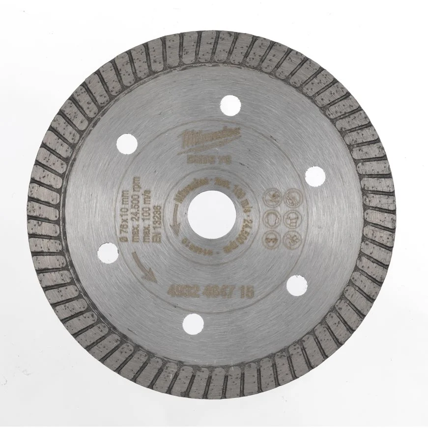 [085896] Milwaukee 4932464715 Disco Diamantato DHTS - Gres Porcellanato e Marmo per M12 FCOT da 76mm
