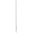 AGB A515041917 Catenaccio Passante Artech per Serramenti a Due Ante Canalino 16/12mm Altezza 1634-1810 Maniglia Fissa