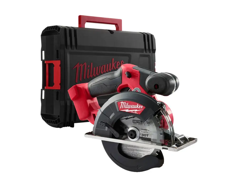 Milwaukee 4933459192 Sega Circolare per Metalli 57mm M18 FMCS-0X FUEL Solo Corpo con Valigia