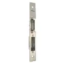 Iseo 033231 Contropiastra Chiusa Regolabile per Serratura Multiblindo 24x3x220mm Sinistra Acciaio Inox