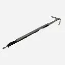 Master 3313.20S Ween Hide 110 Cerniere e Braccio Superiore a Scomparsa Corta Sinistra