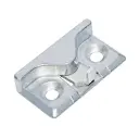 AGB A514000524 Incontro Microventilazione Artech per Serramento Alluminio e Legno Aria 12mm Interasse 9mm Dimensione 36x17x8mm Zama Finitura Argento