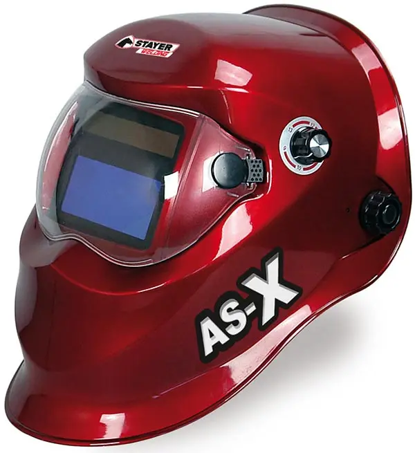 Stayer 8300154 Maschera per Saldatura ad Oscuramento Automatico Doppia Funzione AS-X