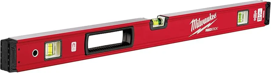 Milwaukee 4932459065 Livella Serie BackBone RedStick Magnetica Lunghezza 80cm