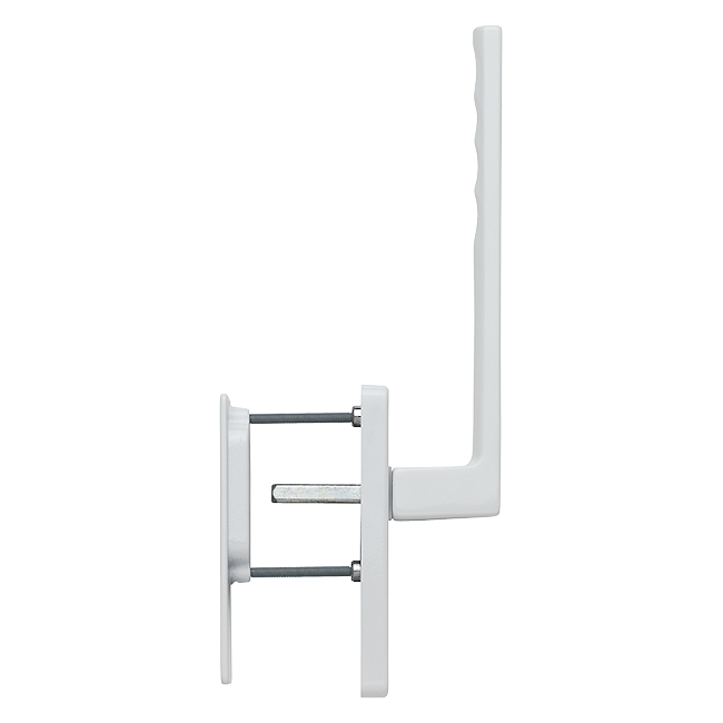 Hoppe 11600524 Maniglione HS Toulon HS-0737/419N-AS/420 F9016 bianco traffico 