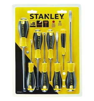 Stanley STHT0-60210 Giraviti Cacciaviti Set da 8 Pezzi
