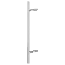 Hoppe 2011555 Maniglione a tirare Alpha E5012 F69 acciaio inox satinato 