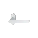 Hoppe 11783357 Grt. con rosetta Hambur 1700/30P F9016M bianco traffico opaco 