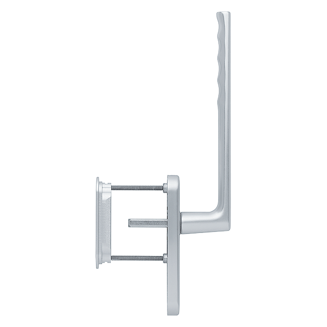Hoppe 11847104 Maniglione HS Hambur HS-0700/431N-AS/422 F1 alluminio aspetto argento 