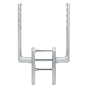 Hoppe 11847682 Maniglione HS Hambur HS-0700/431N-AS F1 alluminio aspetto argento 
