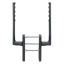 Hoppe 11847785 Maniglione HS Hambur HS-0700/431N-AS F9714M nero opaco 