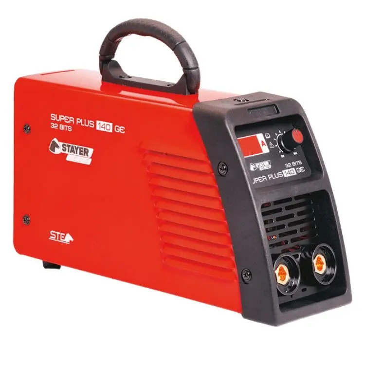 Stayer 8300740 Saldatrice ad Elettrodi 3,25mm Super Plus 140 GE K Alimentazione 50/60 Hz x 230V con Kit