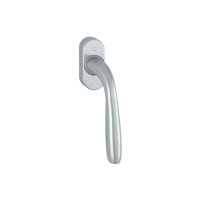 [091607] Hoppe 3803538 Martellina DK Maribo 0766/U23 F94-1 alluminio aspetto cromo satinato 