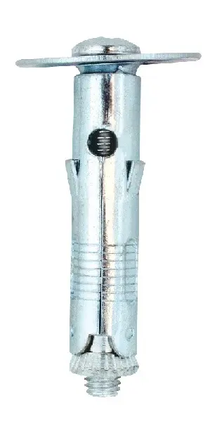 [092044] Friulsider 75400B09040F2 TAM Tassello Metallico Blister 4pz a Vite con Ronella Ø9X40-M5 Zincata
