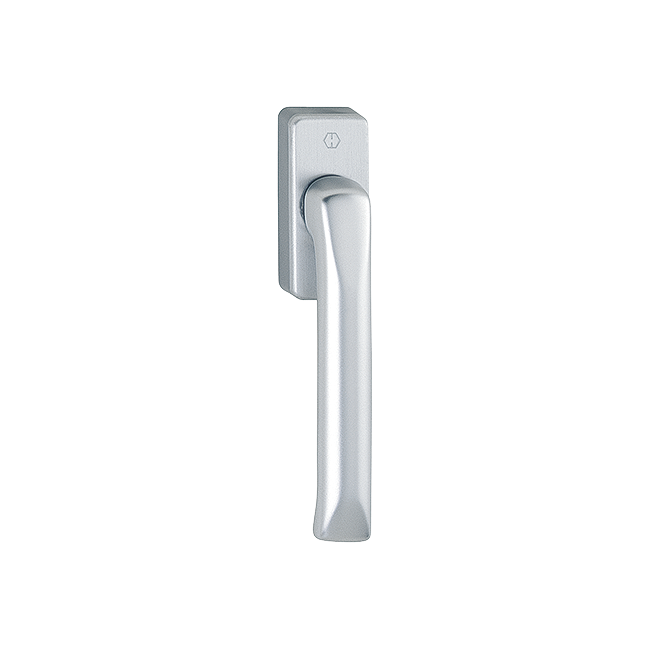 [092075] Hoppe 6906861 Martellina DK London 013KH/U34 F1 alluminio aspetto argento 