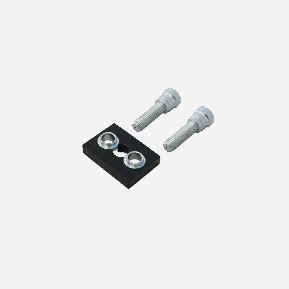 [093185] Master 8010ARGEN.6 Dinamika Gradini per Cerniere Porte da 8mm Argento 