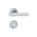 Hoppe 3884323 Grt. con rosetta Losang M1642/42K/42KS F41-R cromo satinato - Resista® 