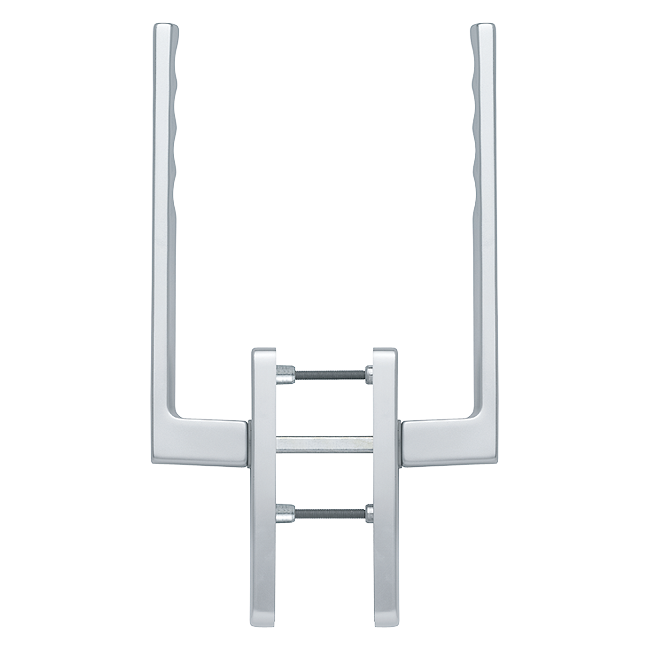Hoppe 11600238 Maniglione HS Toulon HS-0737/419N-AS F1 alluminio aspetto argento 