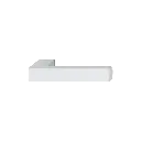 Hoppe 11704639 Grt. con rosetta Toulon 1737/645 F9016M bianco traffico opaco 