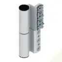 Giesse 00702410 Cerniera Fulcra per Serramento Complanare Profilo CU Registrabile Altezza 142mm Portata 120-150Kg Alluminio Finitura Bianco