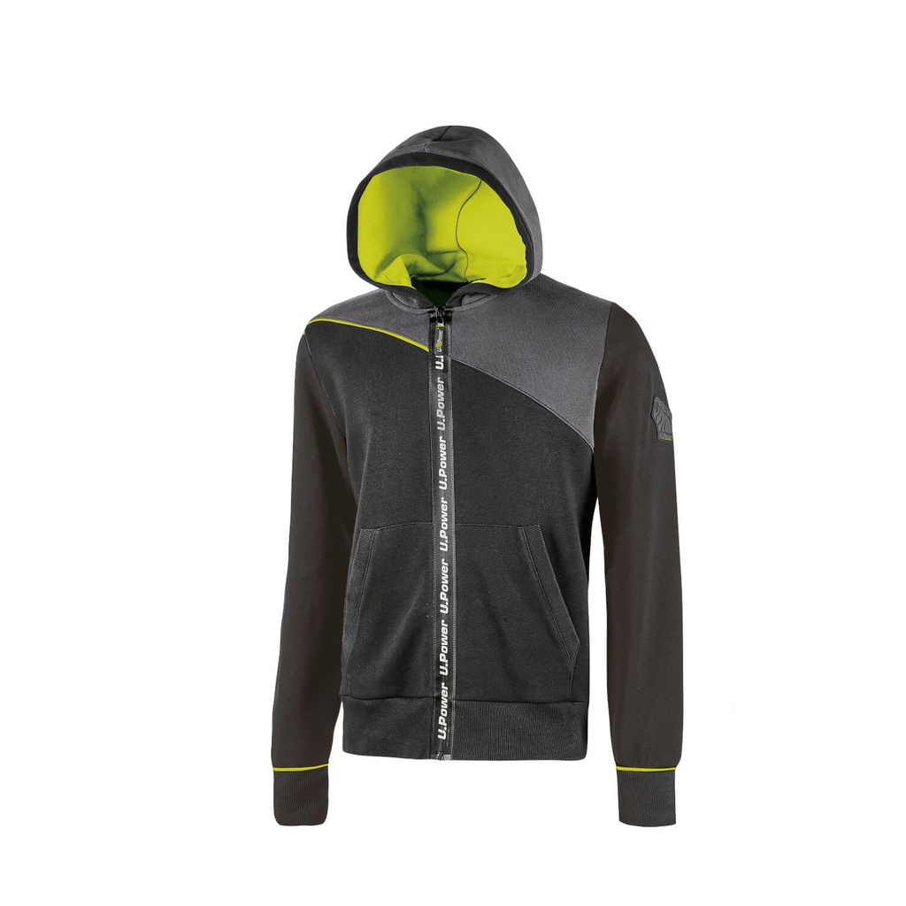 FELPA JUPITER NERO CARBONE     TG.M