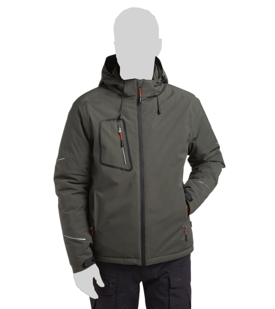 [095972] GIACCA CROSS PADDED GREEN     THYME 70166 XL