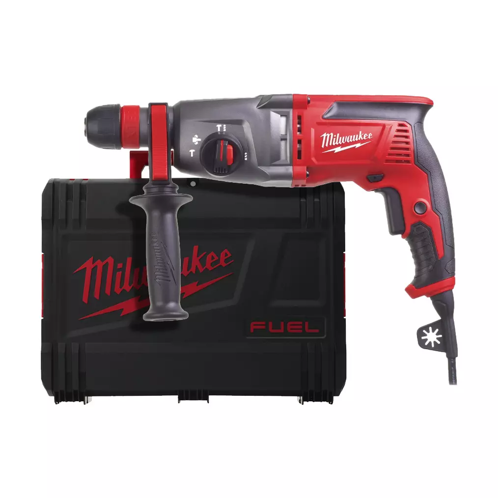 Milwaukee 4933464579 Tassellatore SDS-Plus a Tre Modalità con Capacità di Foratura Fino a 26mm PH 26 TX + Valigia