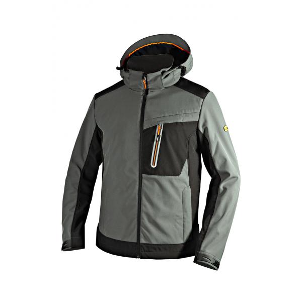 [096097] GIACCA SOFTSHELL TECH CARBON   VERDE L