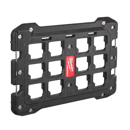 Milwaukee 4932471638 Piastra di Stoccaggio Composizione Parete PackOut  28x594x467
