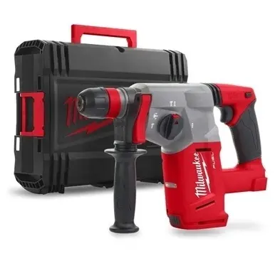Milwaukee 4933478891 Tassellatore SDS-Plus 26mm con Mandrino FIXTEC Brushless M18 BLHX-0X Solo Corpo + Valigia