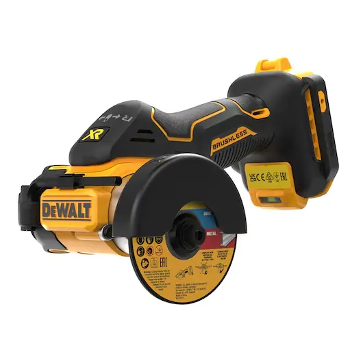 DeWalt DCS438N-XJ Minitroncatrice Brushless 76mm 18V XR Solo Corpo Macchina + Accessori