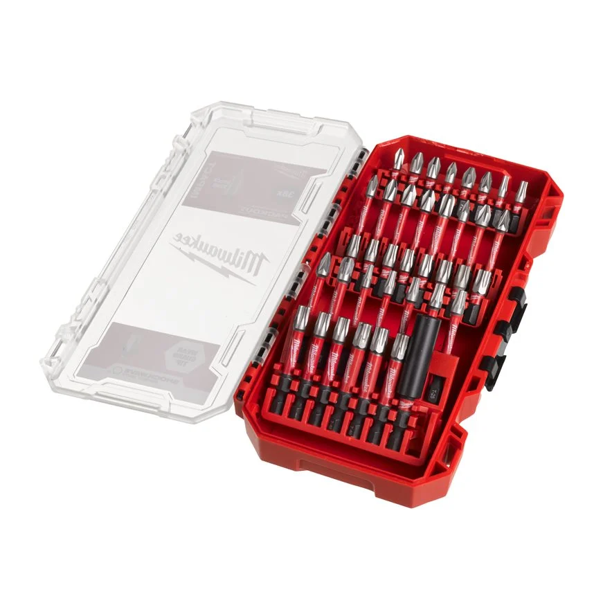 Milwaukee 4932492009 Set Avvitatura Inserti Shockwave Impact Duty BIT - 38 Pezzi 